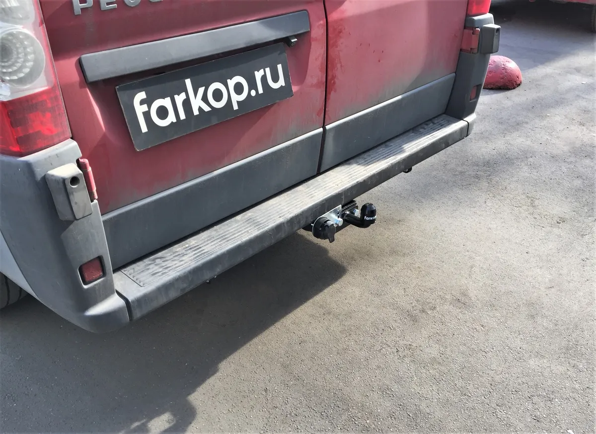 Фаркоп Лидер Плюс для Peugeot Boxer (L1,L2,L3) 2006- P107-FC в Екатеринбург