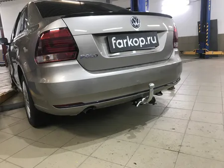 Фаркоп Лидер Плюс для Volkswagen Polo (седан) 2010-2020 V125-BA в Екатеринбург