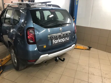 Фаркоп Лидер Плюс для Renault Duster 2015-2021 R115-A в Екатеринбург