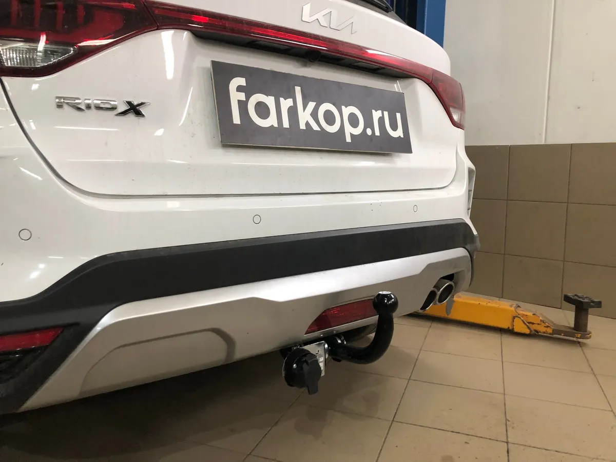 Фаркоп Лидер Плюс для Kia Rio X 2021- K123-A в Екатеринбург Фаркоп Лидер Плюс для Kia Rio X 2021- K123-A в Екатеринбург