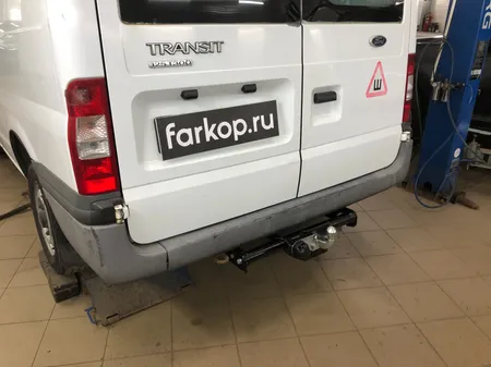 Фаркоп Лидер Плюс для Ford Transit (фургон) 2000-2014, (для а/м со ступенькой, без ступеньки) F116-F в Екатеринбург