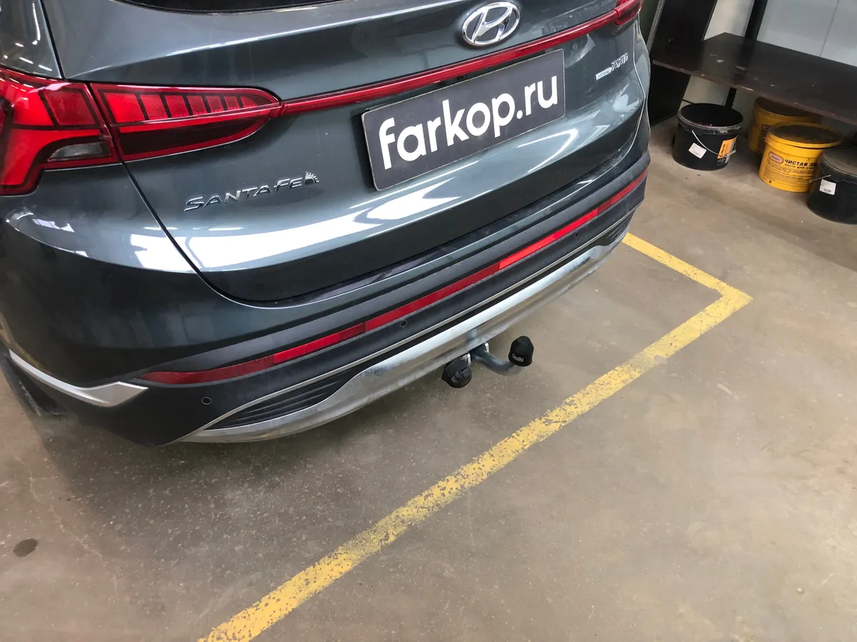 Фаркоп Galia для Hyundai Santa Fe 2020-2024 K050A в Екатеринбург
