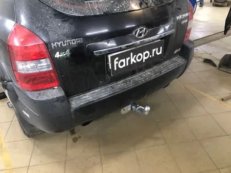 Фаркоп Лидер Плюс для Hyundai Tucson 2004-2010 H204-BA в Екатеринбург