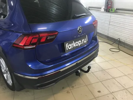 Фаркоп Лидер Плюс для Volkswagen Tiguan 2017- V123-A в Екатеринбург