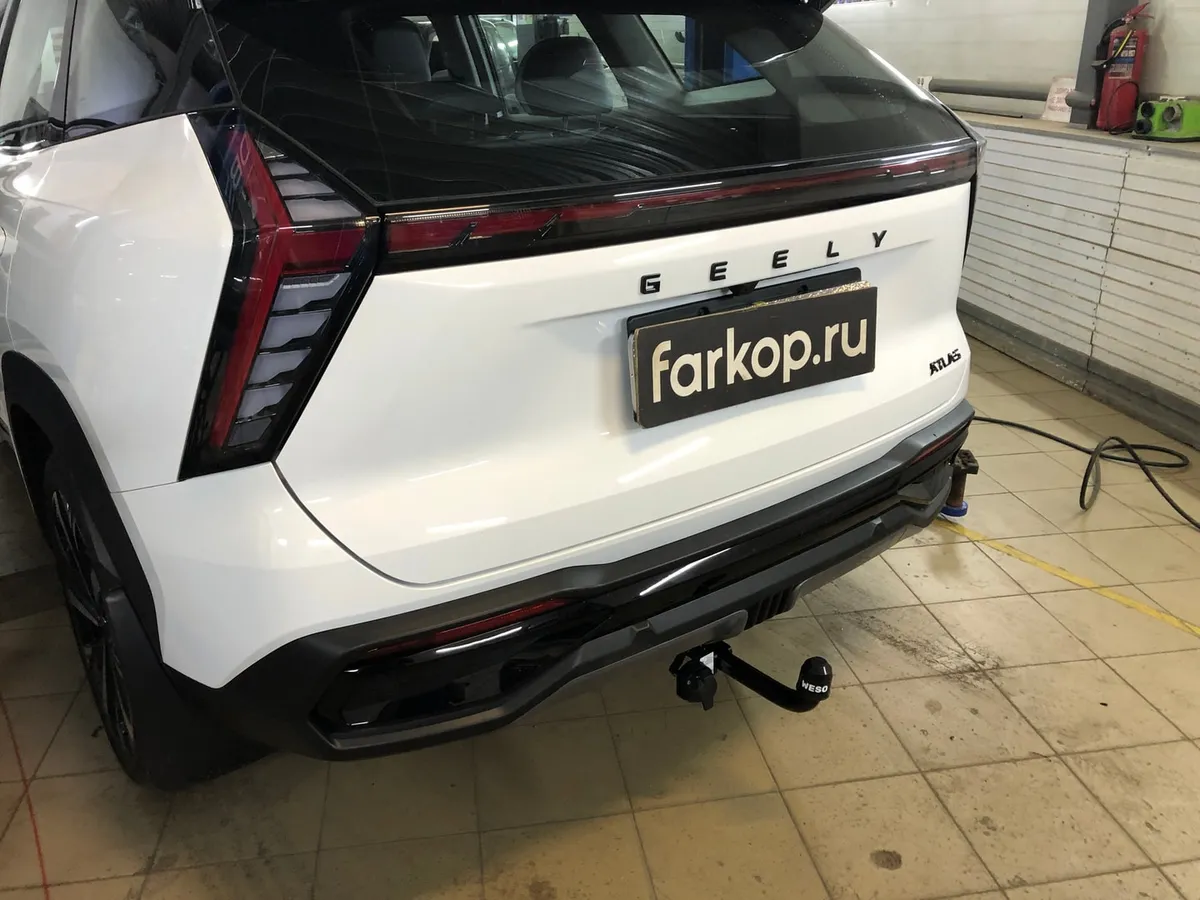 Фаркоп Oris для Geely Atlas 2023- 9030-A в Екатеринбург Фаркоп Oris для Geely Atlas 2023- 9030-A в Екатеринбург