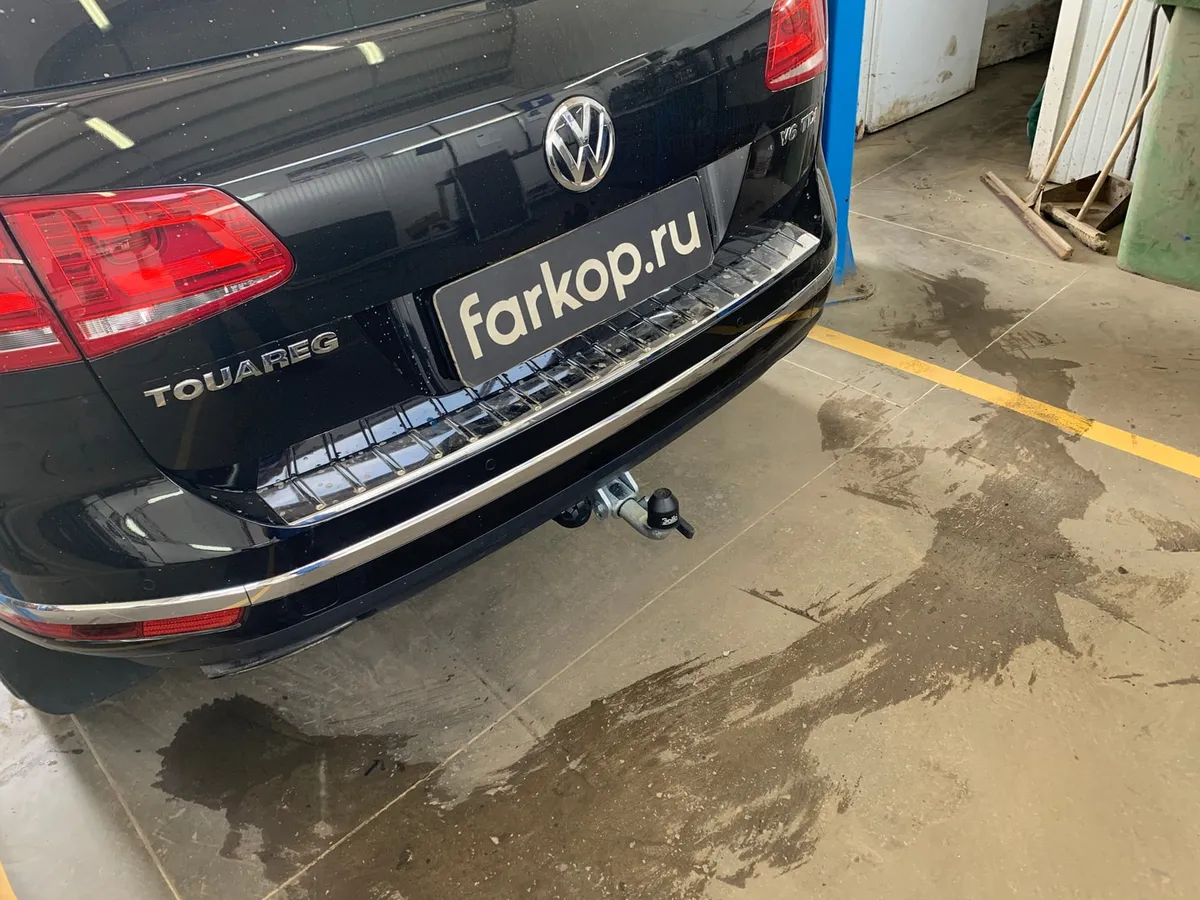 Фаркоп Galia для Volkswagen Touareg 2010-2018 V052C в Екатеринбург Фаркоп Galia для Volkswagen Touareg 2010-2018 V052C в Екатеринбург