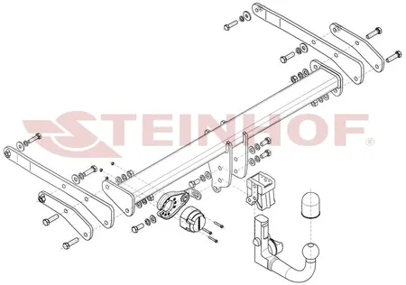 Фаркоп Steinhof для Audi Q5 2026- A-112 в Екатеринбург