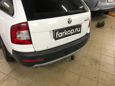 Фаркоп Galia для Skoda Octavia (лифтбек, универсал, вкл. Scout) 2005-2013 S086A в Екатеринбург