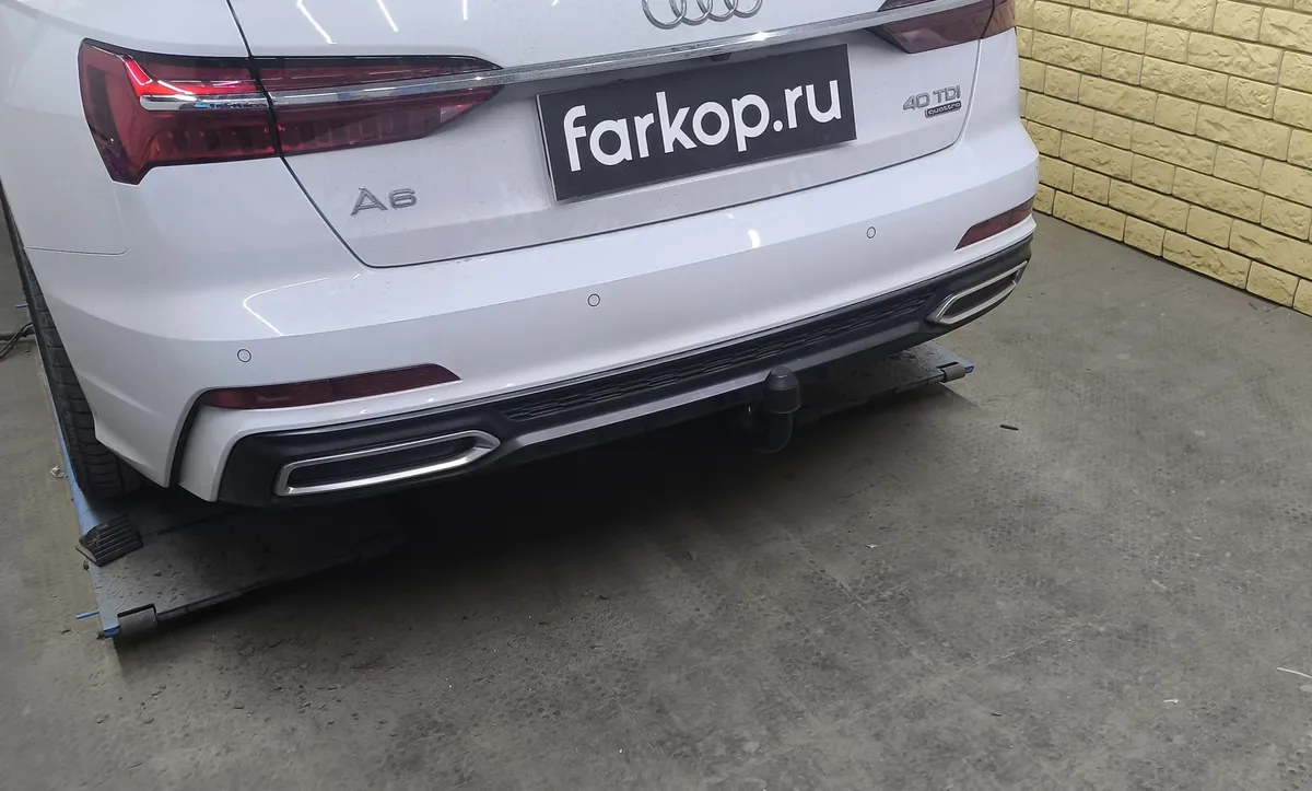 Фаркоп Galia для Audi A6 (седан, универсал) 2018- A051V в Екатеринбург Фаркоп Galia для Audi A6 (седан, универсал) 2018- A051V в Екатеринбург