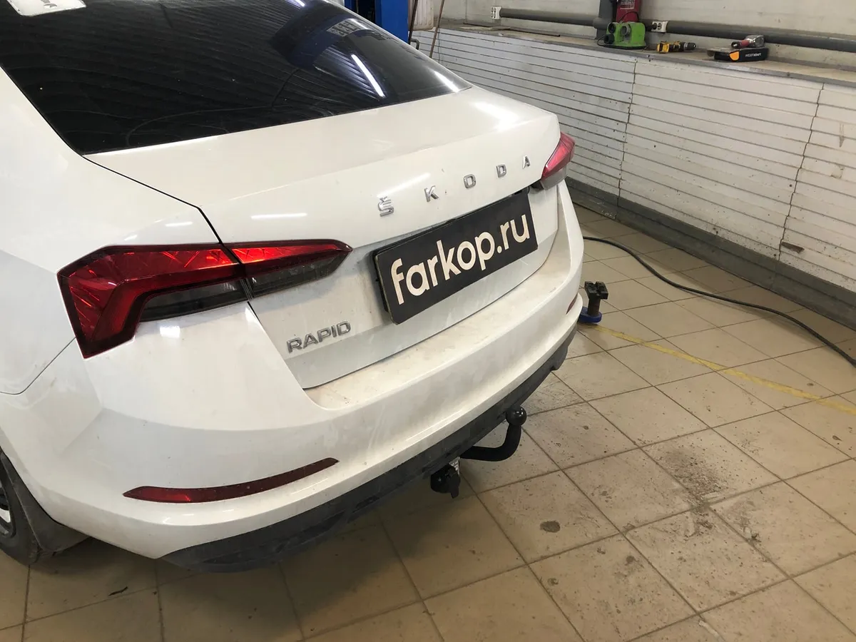 Фаркоп Лидер Плюс для Skoda Rapid 2019- V125-A в Екатеринбург