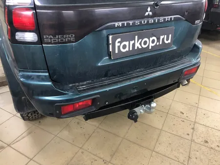 Фаркоп Лидер Плюс для Mitsubishi Pajero Sport 1998-2008 M107-F в Екатеринбург