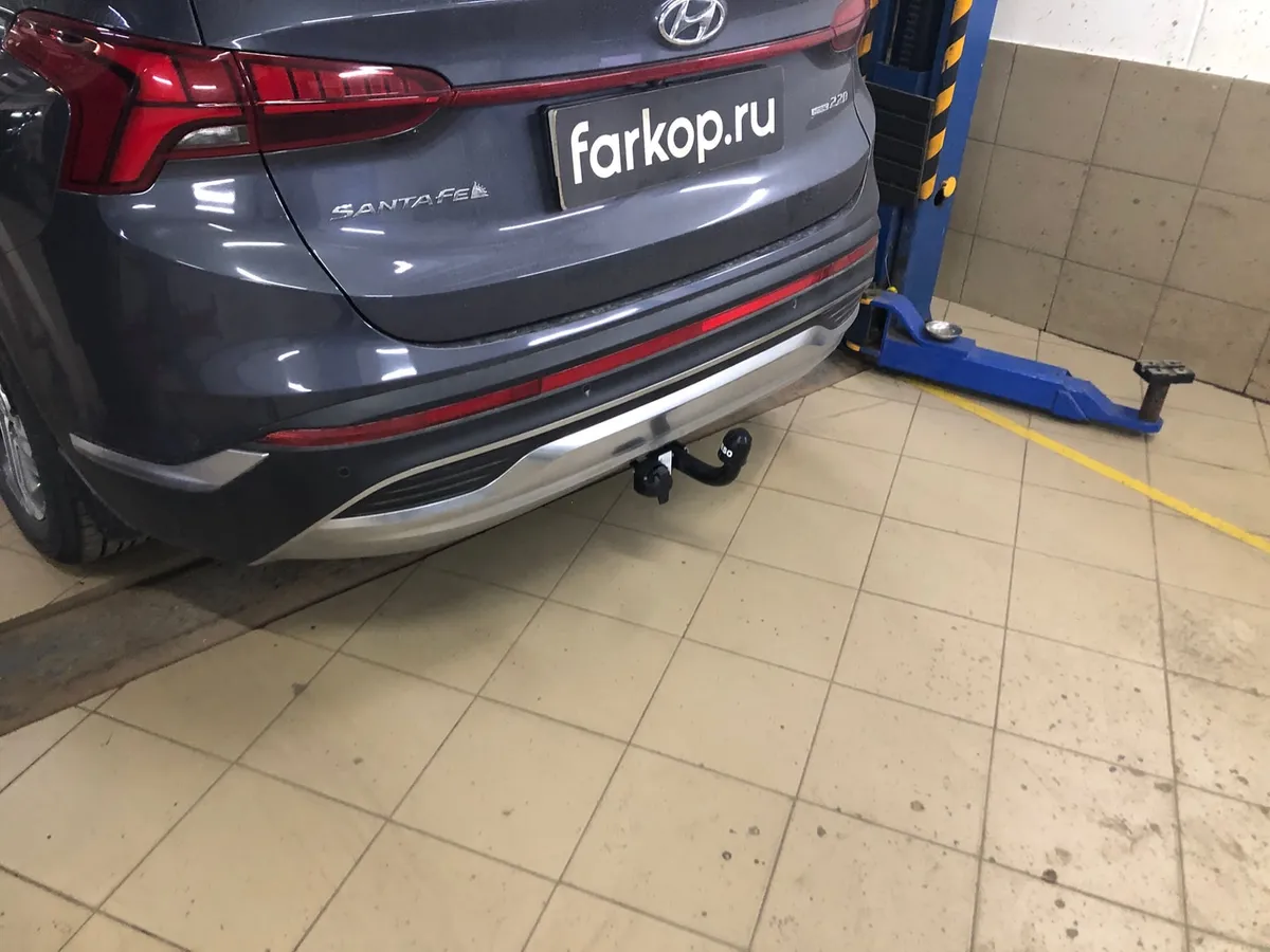 Фаркоп Oris для Hyundai Santa Fe 2020-2024 6768-A в Екатеринбург