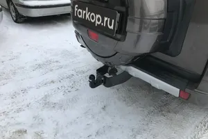 Установили фаркоп Brink для Mitsubishi Pajero 2012 г.