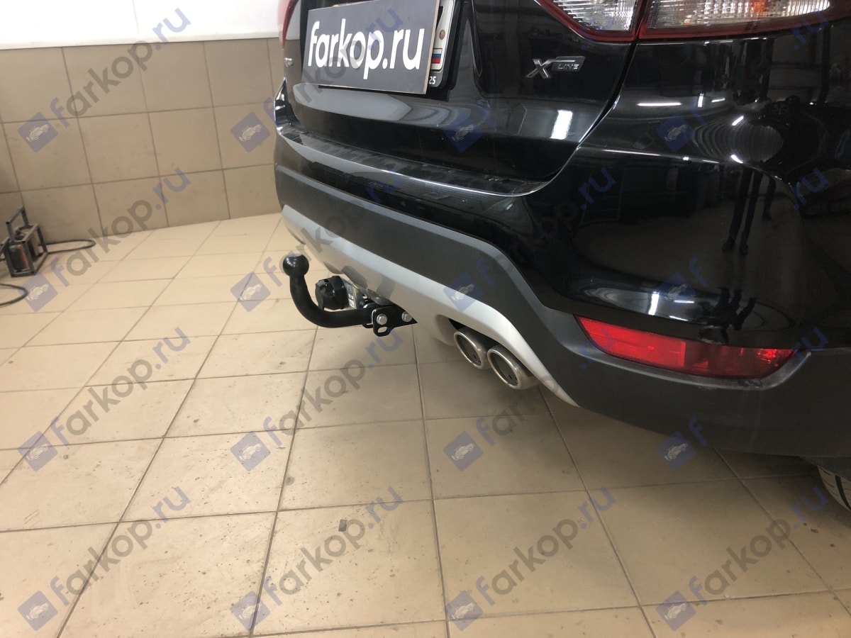 Установили фаркоп Лидер Плюс для Kia Rio X-Line 2020 г.в.